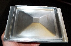 Square Wax Mold Aluminum 3-D milling